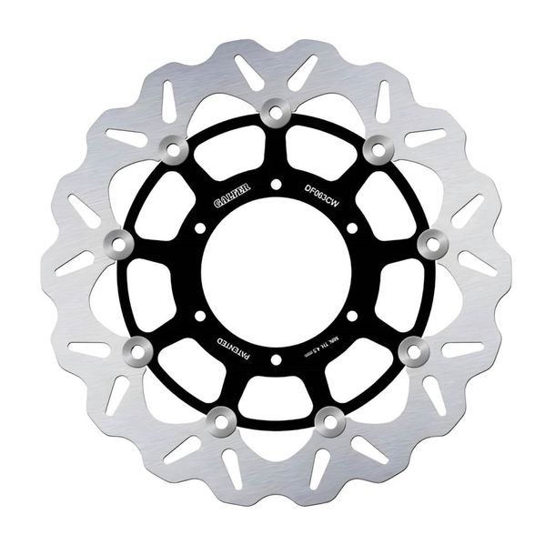 Brake disc Galfer DF063CW WAVE® with ECE R90 approval, floating front 296x5mm (2 required) for Honda CB F Hornet VTX C CBR FS 600 - 1800 ccm Year 2001 - 2008