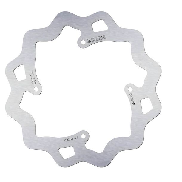 Bremsscheibe Galfer DF069W WAVE® mit ECE R90 Zulassung, starr hinten 240x4mm für Honda CR R CRF X RX, HM CRE F L Rally 125 - 500 ccm Bj. 2002 - 2024
