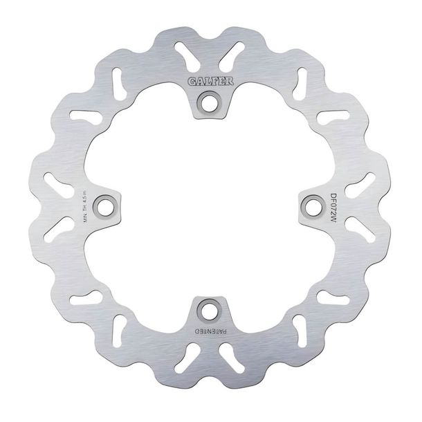 Bremsscheibe Galfer DF072W WAVE® mit ECE R90 Zulassung, starr hinten 240x5mm für Honda CBF ABS N CB FA Hornet CBR F S 500 - 1000 ccm Bj. 2004 - 2016