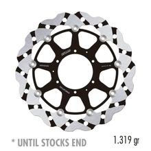 Disco del freno Galfer DF076CRWI WAVE® Grooved con ECE R90 approvazione, flottante anteriore 320x5mm per Honda CBR RR Fireblade SP 1000 ccm Anno 2008 - 2025