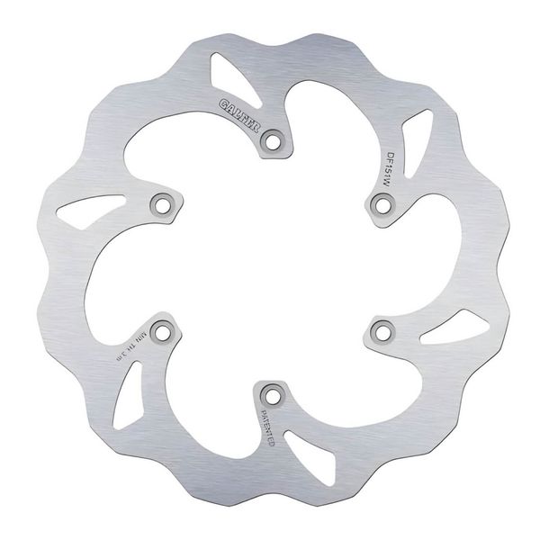 Bremsscheibe Galfer DF151W WAVE® mit ECE R90 Zulassung, starr hinten 220x4mm für Kawasaki KX KLX R 125 - 500 ccm Bj. 1983 - 2004