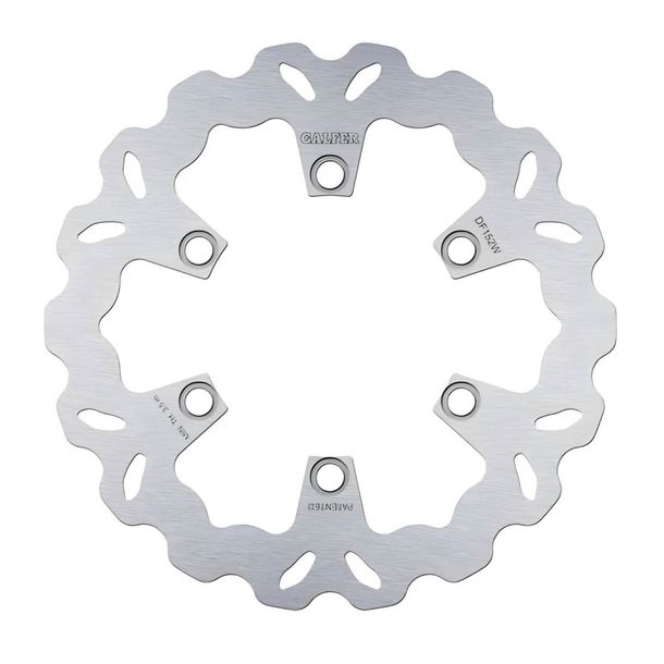 Bremsscheibe Galfer DF152W WAVE® mit ECE R90 Zulassung, starr hinten 220x4mm für Kawasaki KDX KLX S R 125 - 300 ccm Bj. 1990 - 2020