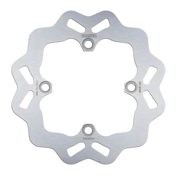 Bremsscheibe Galfer DF165W WAVE® mit ECE R90 Zulassung, starr hinten 184x3mm für Kawasaki KX, Suzuki RM 80 - 140 ccm Bj. 1989 - 2025