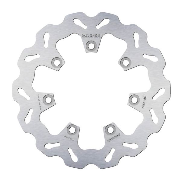 Bremsscheibe Galfer DF177W WAVE® mit ECE R90 Zulassung, starr vorne 267x5mm für Kawasaki EN B A 500 ccm Bj. 1990 - 1993