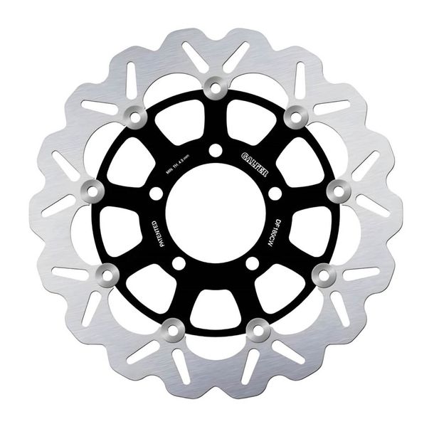 Bremsscheibe Galfer DF180CW WAVE® mit ECE R90 Zulassung, schwimmend vorne 280x5mm (2 benötigt) für Kawasaki ZX-6R 600 / 636 ccm Bj. 2003 - 2004