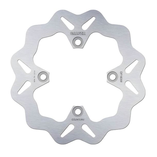 Bremsscheibe Galfer DF183W WAVE® mit ECE R90 Zulassung, starr hinten 240x4mm für Kawasaki ZZR 400 - 600 ccm Bj. 1990 - 2008
