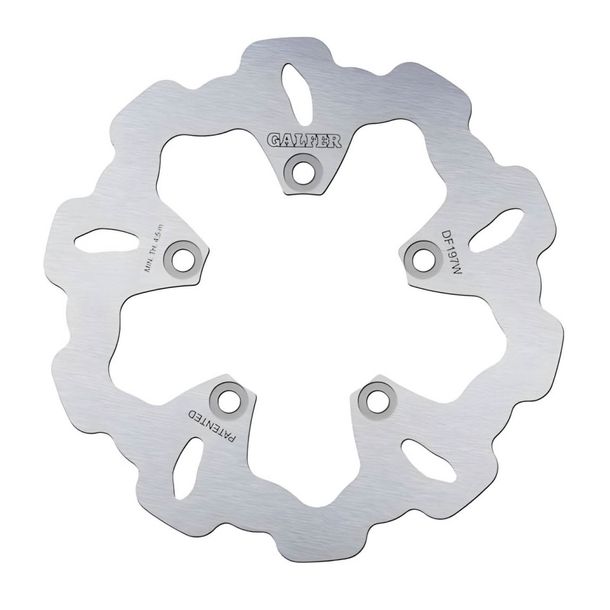 Remschijf Galfer DF197W WAVE® met ECE R90-goedkeuring, stijf achter 250x5mm voor Kawasaki ZZR ZRX 1100 / 1200 ccm Bouwjaar 1997 - 2005