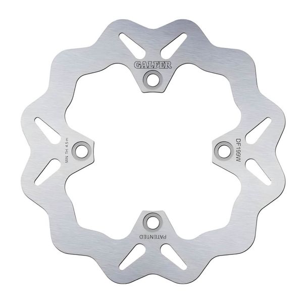 Bremsscheibe Galfer DF199W WAVE® mit ECE R90 Zulassung, starr hinten 230x5mm für Kawasaki ZX-12 R 1200 ccm Bj. 2000 - 2006