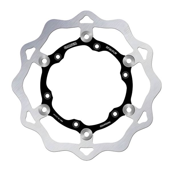 Bremsscheibe Galfer DF301FLW WAVE® mit ECE R90 Zulassung, schwimmend vorne 250x3mm für Suzuki DR-Z E K RM, Yamaha WR F YZ 426 125 - 450 ccm Bj. 1985 - 2017