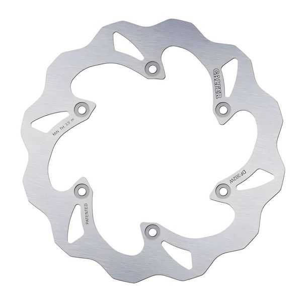 Brake disc Galfer DF302W WAVE® with ECE R90 approval, rigid rear 220x4mm for Suzuki DR-Z E K RM 125 - 400 ccm Year 1987 - 2005