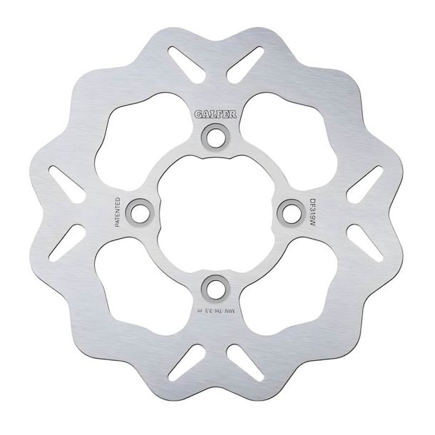 Remschijf Galfer DF319W WAVE® met ECE R90-goedkeuring, stijf achter 220x4mm voor Suzuki UH Burgman 125 / 150 ccm