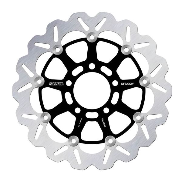 Bremsscheibe Galfer DF322CW WAVE® mit ECE R90 Zulassung, schwimmend vorne 300x5mm (2 benötigt) für Suzuki GSX-R 600 - 1000 ccm Bj. 2003 - 2005