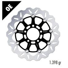 Disco del freno Set Galfer 2x DF323CW WAVE® Complete con ECE R90 approvazione, flottante anteriore 310x5mm per Kawasaki KLV, Suzuki DL V-Strom SV S ABS 650 / 1000 ccm Anno 2002 - 2013