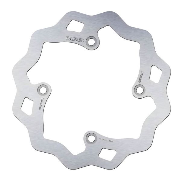 Remschijf Galfer DF328W WAVE® met ECE R90-goedkeuring, stijf achter 240x4mm voor Suzuki DR SE SEU R RS Dakar XF Freewind 650 ccm Bouwjaar 1996 - 2014
