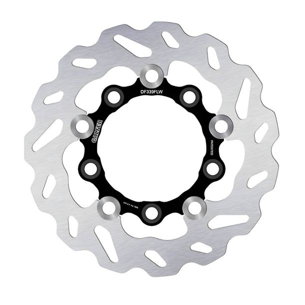 Disque de frein Galfer DF339FLW WAVE® avec homologation ECE R90, flottant arrière 220x5mm pour Suzuki GSX-R Limited TL S SV R G.H.J 600 - 1100 ccm Année 1985 - 2015