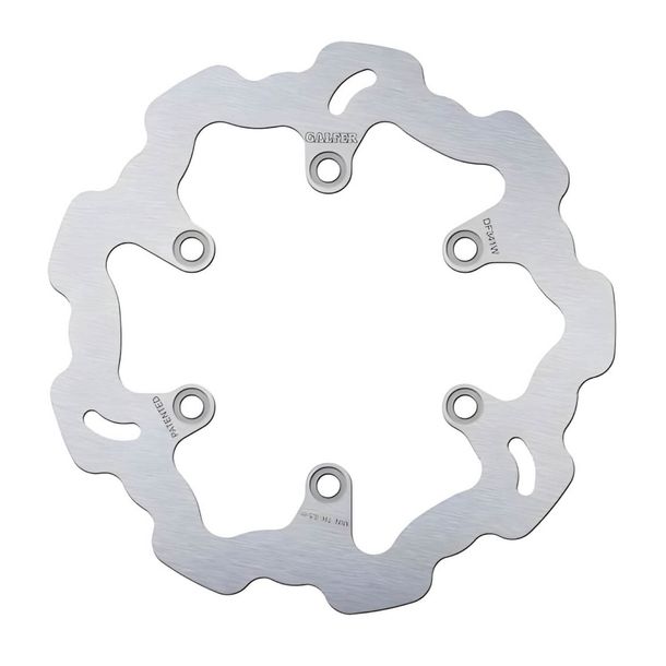 Remschijf Galfer DF341W WAVE® met ECE R90-goedkeuring, stijf voor 260x4mm voor Kawasaki Epsilon SC, Suzuki AN Burgman 250 / 400 ccm Bouwjaar 1998 - 2002