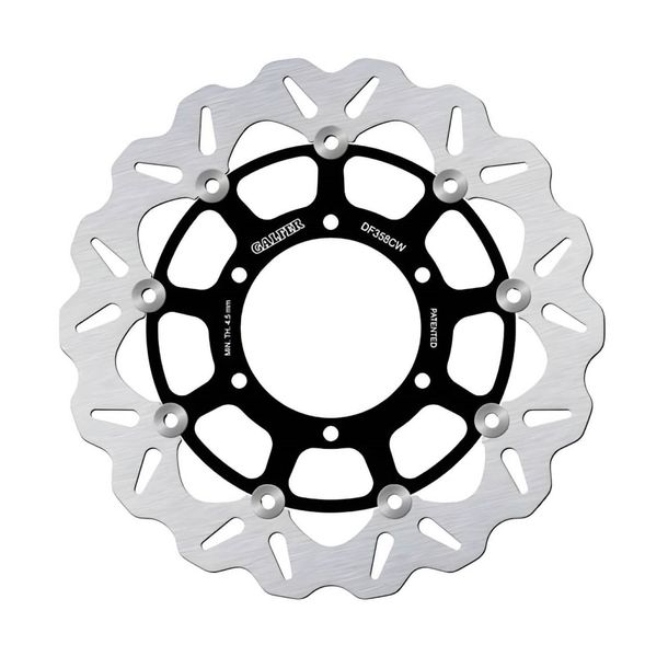 Bremsscheibe Galfer DF358CW WAVE® mit ECE R90 Zulassung, schwimmend vorne 310x5mm (2 benötigt) für Suzuki GSX-R GSX S 600 - 1000 ccm Bj. 2008 - 2015