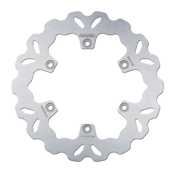 Bremsscheibe Galfer DF471W WAVE® mit ECE R90 Zulassung, starr hinten 267x5mm für Yamaha BT Bull Dog FZX L MT-01 RD LC XJ F FZ Genesis A FZR Exup R Competition N S 350 - 1700 Bj. 1983 - 2018