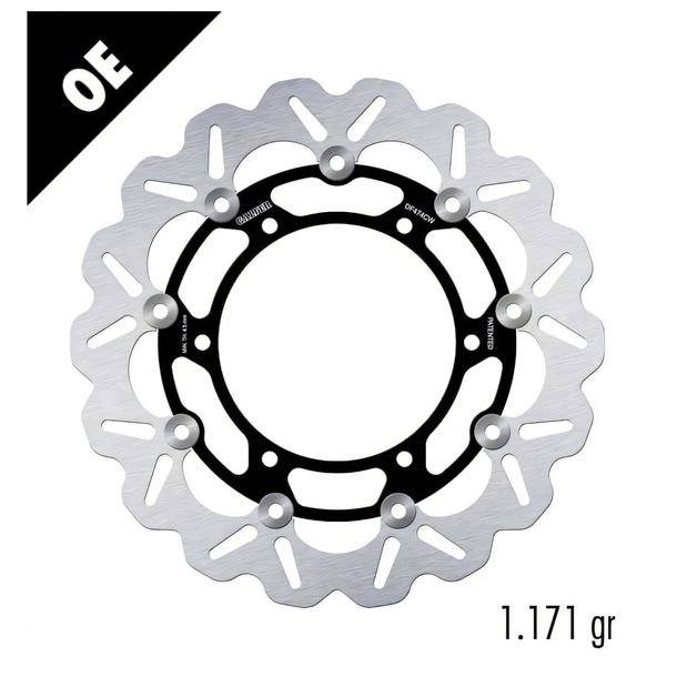 Remschijf Galfer DF474CW WAVE® met ECE R90 goedkeuring, zwevend voor 298x5mm (2 vereist) voor Yamaha BT Bull Dog VMX V-Max XJ N S XV 1 A Midnight Star XVS YZF R Thunderace bouwjaar 1995 - 2021