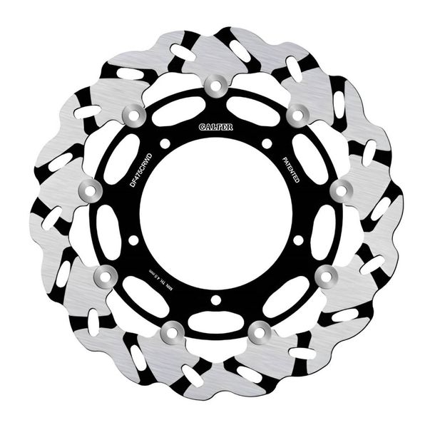 Bremsscheibe Galfer DF475CRWD WAVE® Racing Grooved Right mit ECE R90 Zulassung, schwimmend vorne 320x5mm für Yamaha YZF-R1 FZ1 Fazer N NA S SA YZF-R6 600 - 1000 ccm Bj. 2004 - 2022