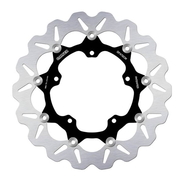 Bremsscheibe Galfer DF475CW WAVE® mit ECE R90 Zulassung, schwimmend vorne 320x5mm (2 benötigt) für Yamaha YZF-R1 FZ1 Fazer N NA S SA YZF-R6 600 - 1000 ccm Bj. 2004 - 2022