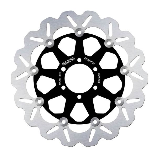 Remschijf Galfer DF481CW WAVE® met ECE R90-goedkeuring, zwevend voor 298x5mm voor Yamaha XV Virago 535 ccm Bouwjaar 1987 - 1994