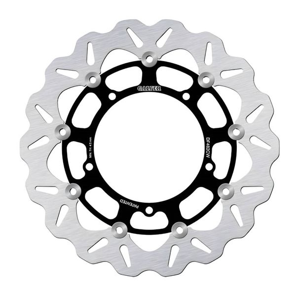 Bremsscheibe Galfer DF482CW WAVE® mit ECE R90 Zulassung, schwimmend vorne 310x5mm (2 benötigt) für Yamaha FZ 8 N NA Fazer S SA YZF-R6 600 - 800 ccm Bj. 2005 - 2015