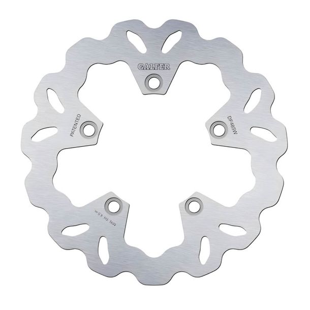 Bremsscheibe Galfer DF485W WAVE® mit ECE R90 Zulassung, starr hinten 245x5mm für Yamaha MT-03 FZ 6 Fazer S FZ1 N NA SA 600 - 1000 ccm Bj. 2004 - 2020