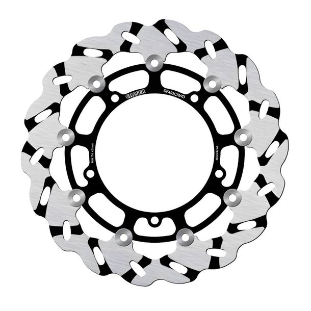 Bremsscheibe Galfer DF495CRWD WAVE® Racing Grooved Right mit ECE R90 Zulassung, schwimmend vorne 298x5mm für Yamaha MT-03 XSR A Niken FZ 6 Fazer S MT-09 600 - 1900 ccm Bj. 2003 - 2025