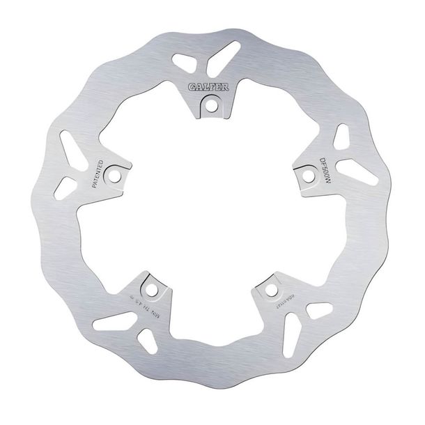 Bremsscheibe Galfer DF500W WAVE® mit ECE R90 Zulassung, starr hinten 267x5mm für Yamaha FZ 8 N NA FZ8 Fazer S SA 779 / 800 ccm Bj. 2010 - 2016