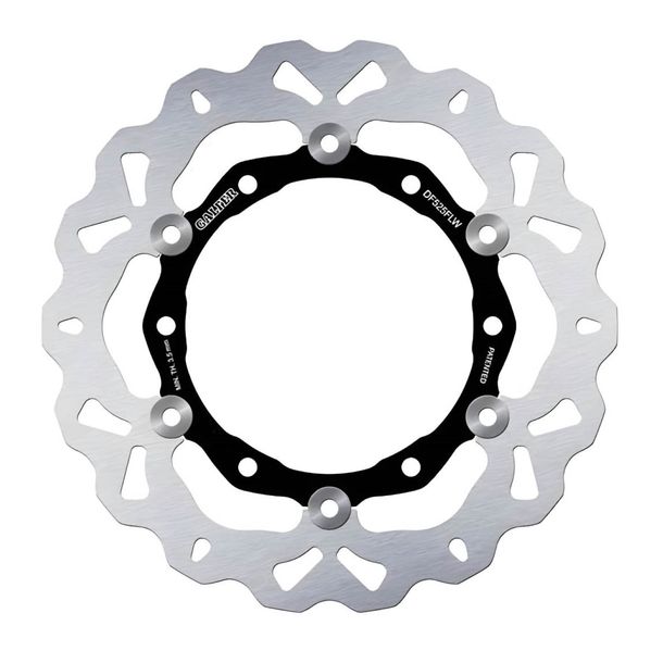 Bremsscheibe Galfer DF525FLW WAVE® mit ECE R90 Zulassung, schwimmend vorne 267x4mm (2 benötigt) für Yamaha XP T-Max 500 ccm