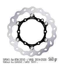 Disco del freno Galfer DF606FLS WAVE® Oversize flottante anteriore 270x3mm per Husaberg FE, Husqvarna FC TC TE KTM EXC EGS Sixdays 125 - 650 ccm Anno 1990 - 2025