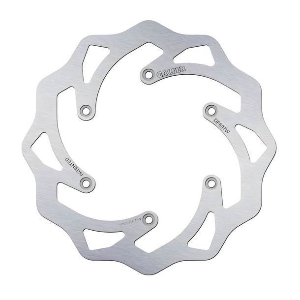 Bremsscheibe Galfer DF607W WAVE® mit ECE R90 Zulassung, starr hinten 220x4mm für Gas MC F, Husaberg FE Husqvarna FC TC TE KTM Duke EGS EXC Sixdays 85 - 650 ccm