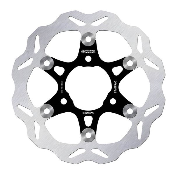 Bremsscheibe Galfer DF629FLS WAVE® Racing Oversize schwimmend vorne 220x3mm für Aprilia Compay Custom, Beta Chrono MBK Ovetto 4-Takt KTM Quadra Tempo