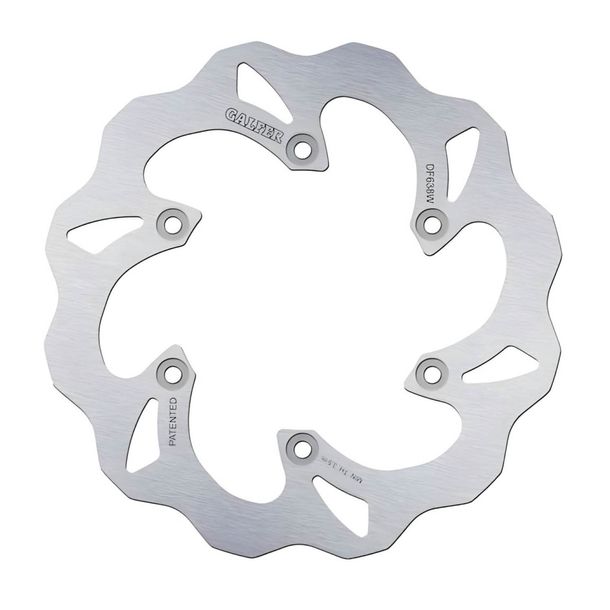 Remschijf Galfer DF638W WAVE® met ECE R90-goedkeuring, stijf achter 220x4mm voor Husqvarna CR TC TE WR WRE 125 - 610 ccm Bouwjaar 1989 - 1999