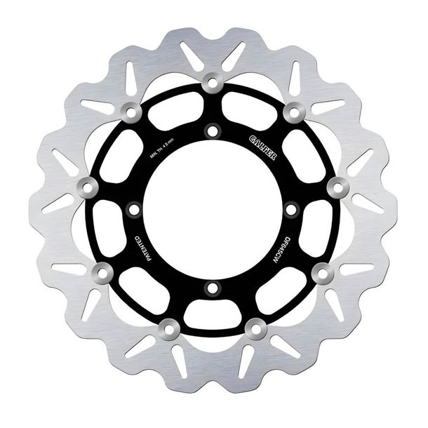Bremsscheibe Galfer DF645CW WAVE® mit ECE R90 Zulassung, schwimmend vorne 320x5mm für Husqvarna SM R S SMR RR 450 - 630 ccm Bj. 1997 - 2012