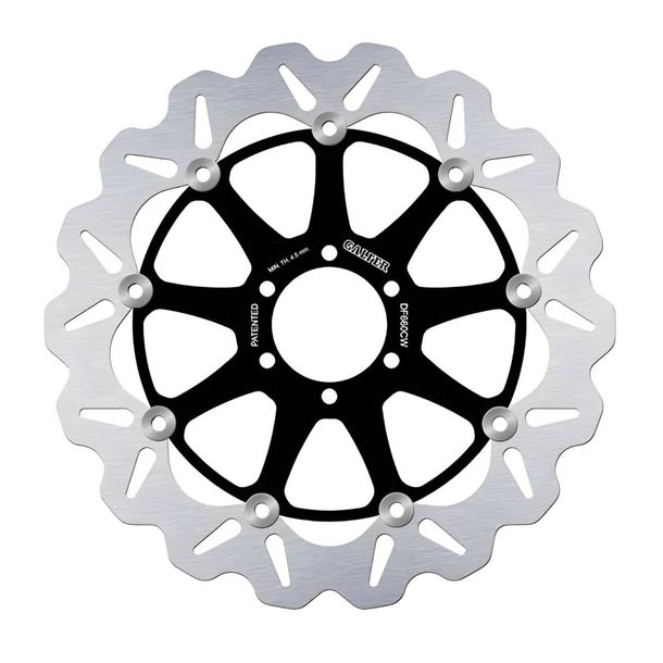 Bremsscheibe Galfer DF660CW WAVE® mit ECE R90 Zulassung, schwimmend vorne 320x5mm für Aprilia AF 1 Replica Europa NA 8 Mana ABS GT Pegaso 6 Trail Tuono, Cagiva Mito EV SP525