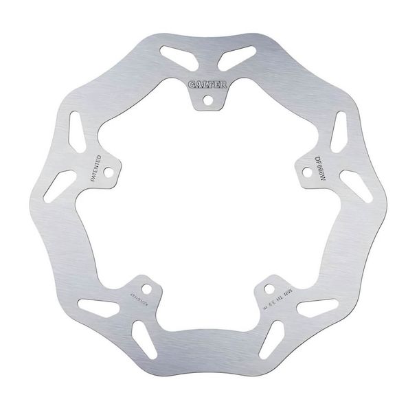 Bremsscheibe Galfer DF666W WAVE® mit ECE R90 Zulassung, starr hinten 240x4mm für Piaggio Beverly i ABS Euro5 MP3 LT Euro4, Gilera Nexus Yourban X9 Evolution Hybrid X7 125