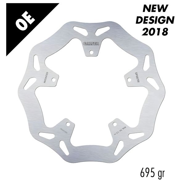 Remschijf Set Galfer 2x DF667W WAVE® met ECE R90 goedkeuring, vast voor 260x4mm voor Piaggio X9 Evolution Carnaby, Gilera Nexus Peugeot Satelis SP Beverly 125 - 500 ccm