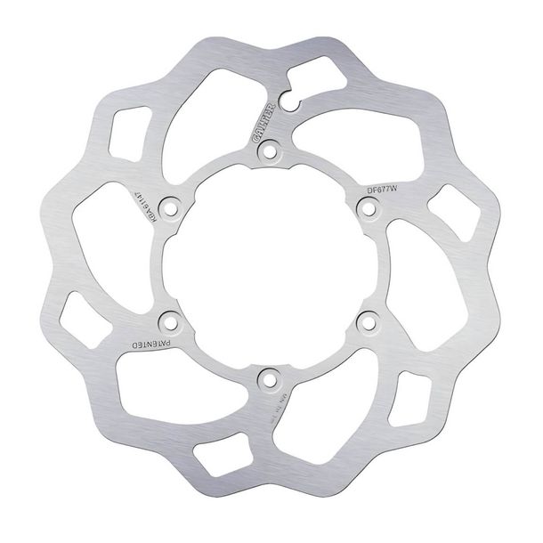 Bremsscheibe Galfer DF677W WAVE® mit ECE R90 Zulassung, starr vorne 260x3,5mm für AJP PR4 Enduro Pro Supermoto, Gas EC FSE Honda CRF R RX Kawasaki KLX KX F Rieju Tango Suzuki Bj. 1994 - 2025