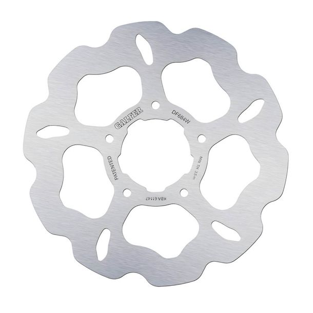 Brake disc Galfer DF684W WAVE® with ECE R90 approval, rigid rear 219,5x4mm for Rieju RS-2 NKD Matrix 50 ccm