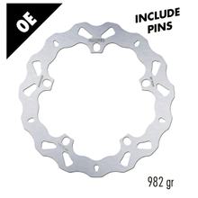 Remschijf Set Galfer 2x DF702W WAVE® met ECE R90 goedkeuring, vast voor 305x4,5mm voor BMW F GS R GT Adventure CL Edition 40 Years K LT Paris Dakar RS 750 - 1250 ccm bouwjaar 1993 - 2023