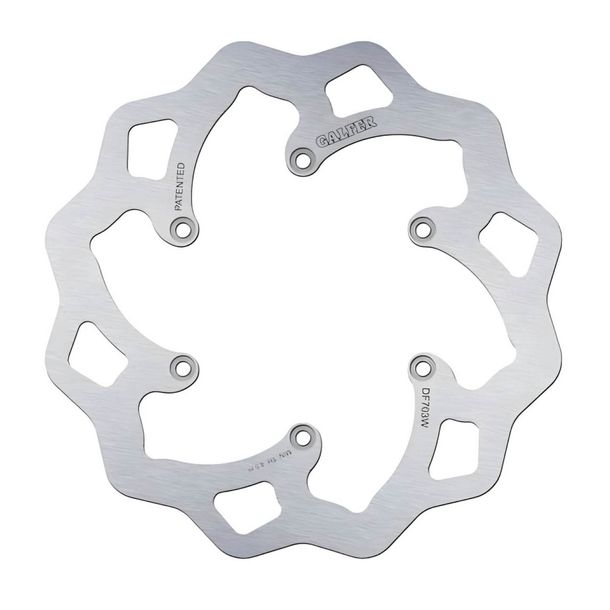 Bremsscheibe Galfer DF703W WAVE® mit ECE R90 Zulassung, starr hinten 240x5mm für Aprilia Pegaso Trail, BMW G X Country Moto Benelli TNT Café Racer GS Sertao ABS Husqvarna Bj. 1993 - 2017