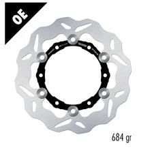 Disco del freno Galfer DF704FLW WAVE® con ECE R90 approvazione, flottante anteriore 220x4mm per Piaggio Zip DT New Special Edition, Vespa S 1 Free 3V GTV Liberty 2 2V GT RST Gran Turismo