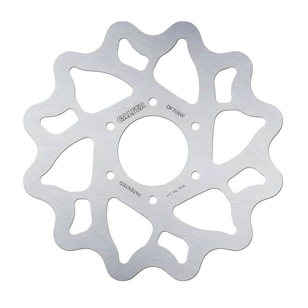Bremsscheibe Galfer DF709W WAVE® mit ECE R90 Zulassung, starr hinten 218x3,5mm für Derbi Senda DRD SM X-Treme Ltd Edition Racing X-Race R L 50 ccm