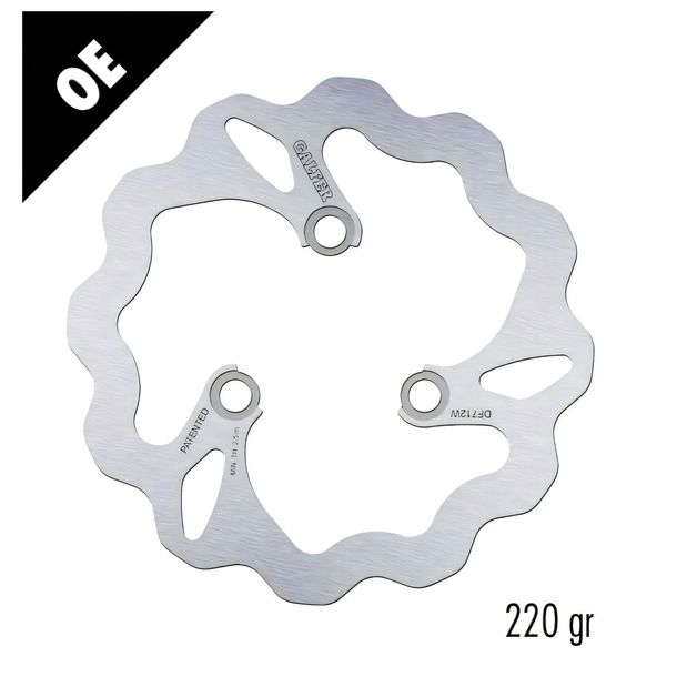 Bremsscheibe Set Galfer 2x DF712W WAVE® mit ECE R90 Zulassung, starr vorne 174x3mm für Honda TRX EX Sportrax X SporTrax FourTrax ER R Recon Foreman SportTrax XX 250 - 700 ccm