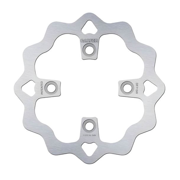 Disco de freno Galfer DF713W WAVE® con homologación ECE R90, rígido trasero 187x4mm para Honda TRX EX X SporTrax FourTrax Recon SportTrax 250 / 300 ccm