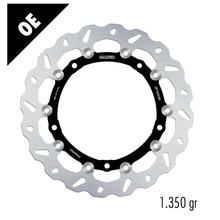 Disco del freno Galfer DF755CWI WAVE® Complete con ECE R90 approvazione, flottante anteriore 320x5mm per BMW S RR HP4 Race 1000 ccm Anno 2009 - 2018