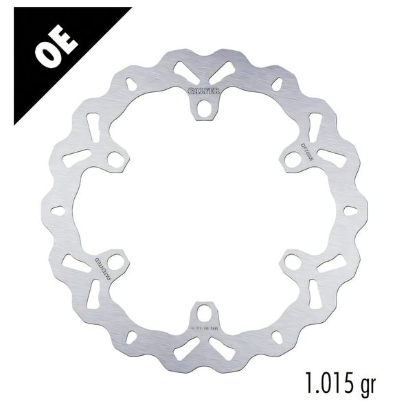 Bremsscheibe Galfer DF768W WAVE® mit ECE R90 Zulassung, starr vorne 320x4,5mm (2 benötigt) für Ducati Multistrada S DS 1000 / 1100 ccm Bj. 2003 - 2009
