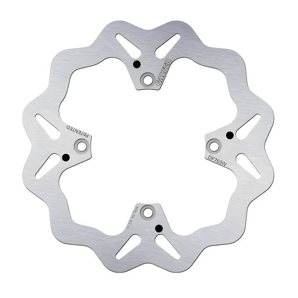 Bremsscheibe Galfer DF769W WAVE® mit ECE R90 Zulassung, starr hinten 245x5mm für Ducati Multistrada DS Hypermotard Monster S ABS S2R Hyperstrada Streetfighter S4R Testastretta Bj. 2003 - 2015
